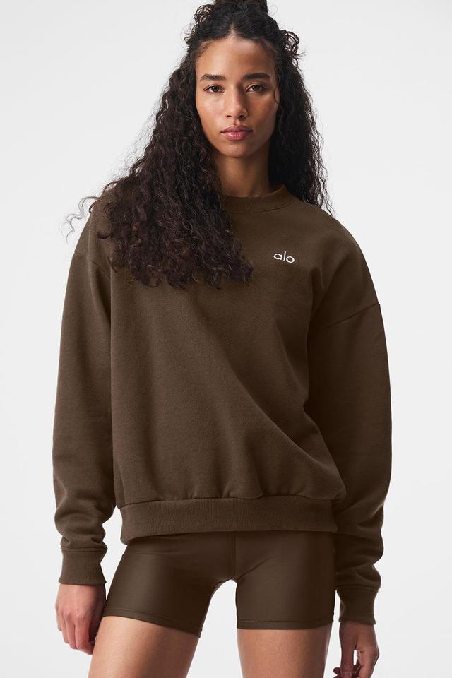 Accolade Crew Neck Pullover - Espresso Product Image