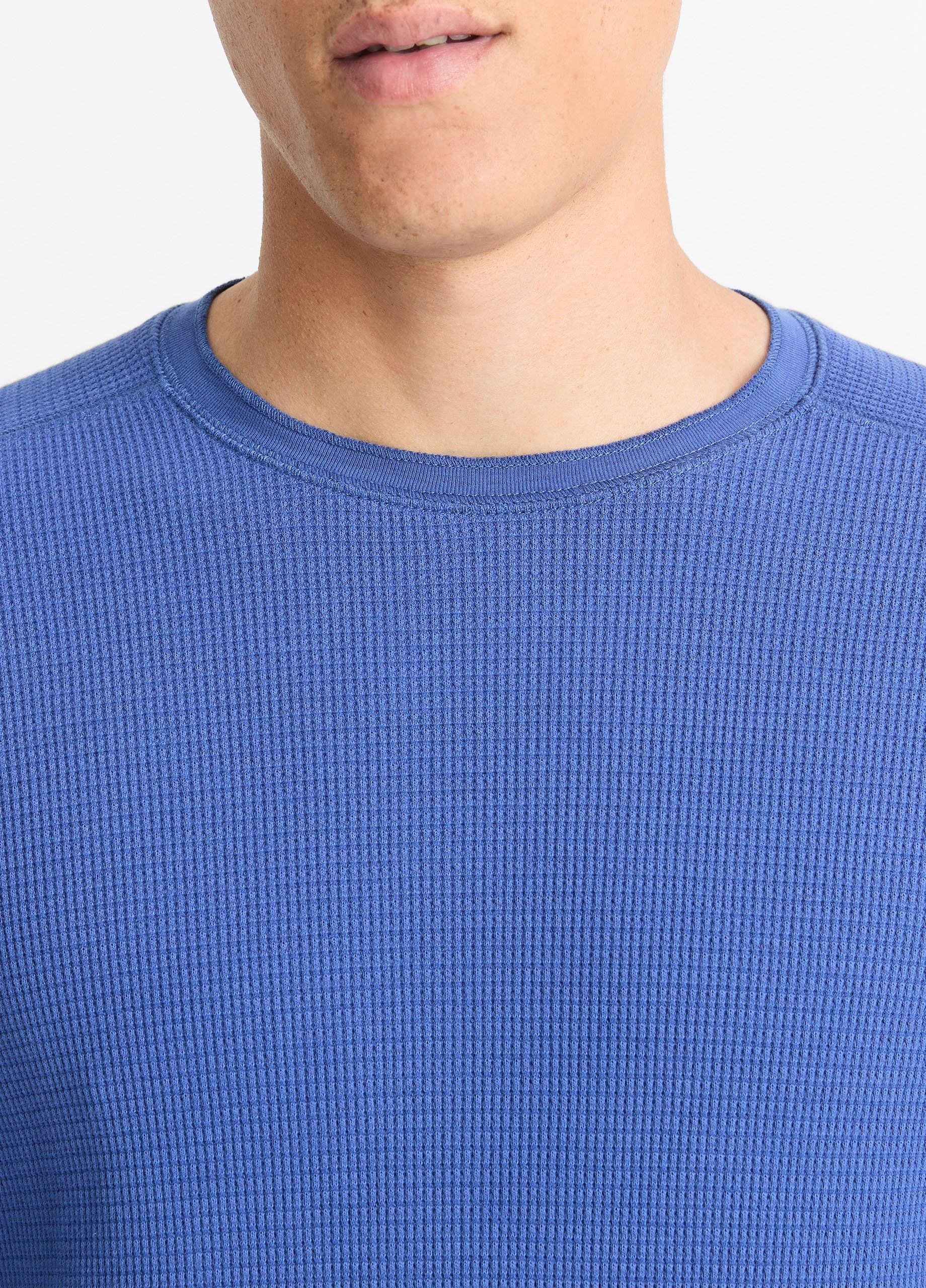 Thermal Pima Cotton-Blend Long-Sleeve T-Shirt Product Image