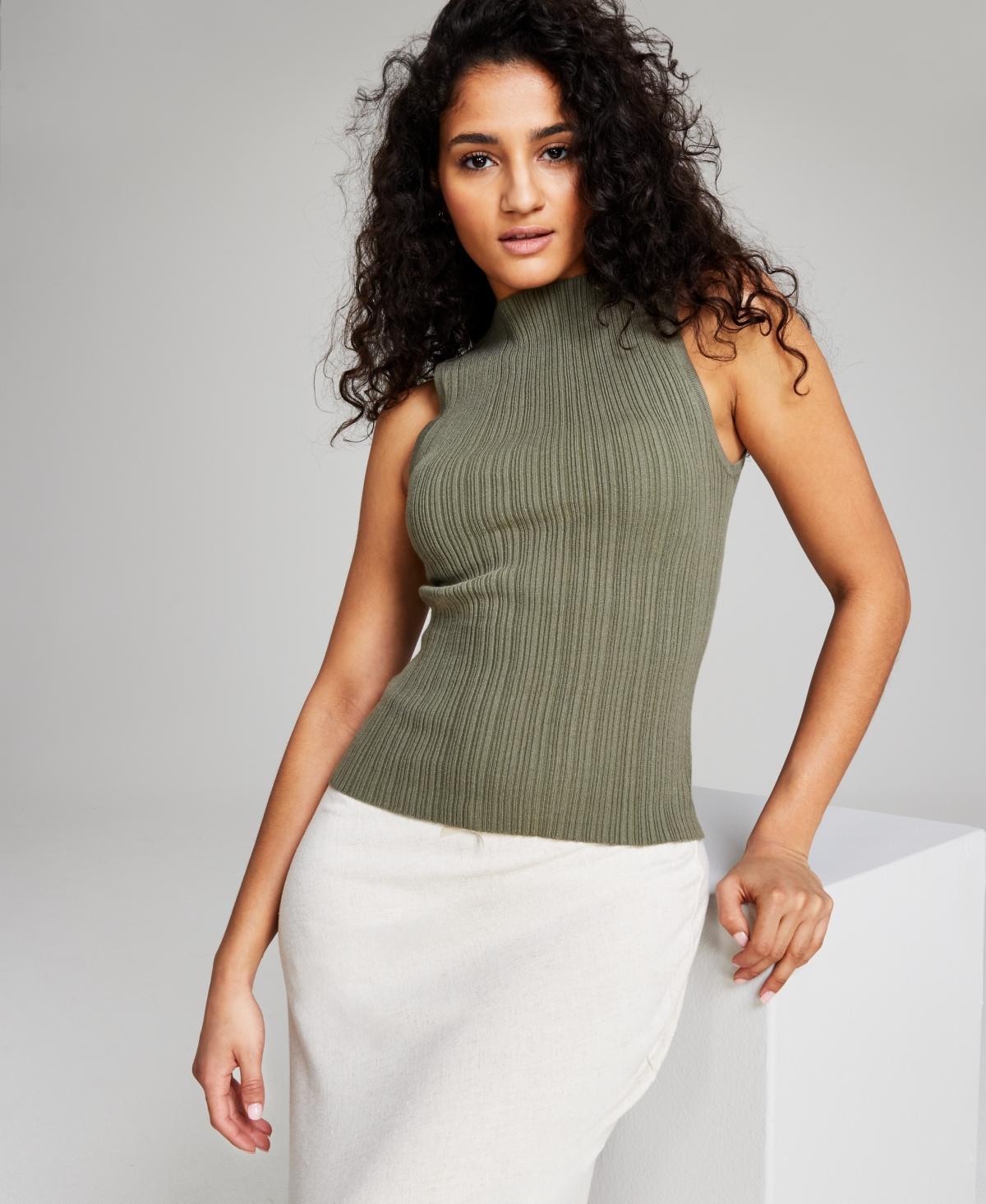 And Now This Womens Boat-Neck Sleeveless Sweater Top, Created for Macys Product Image