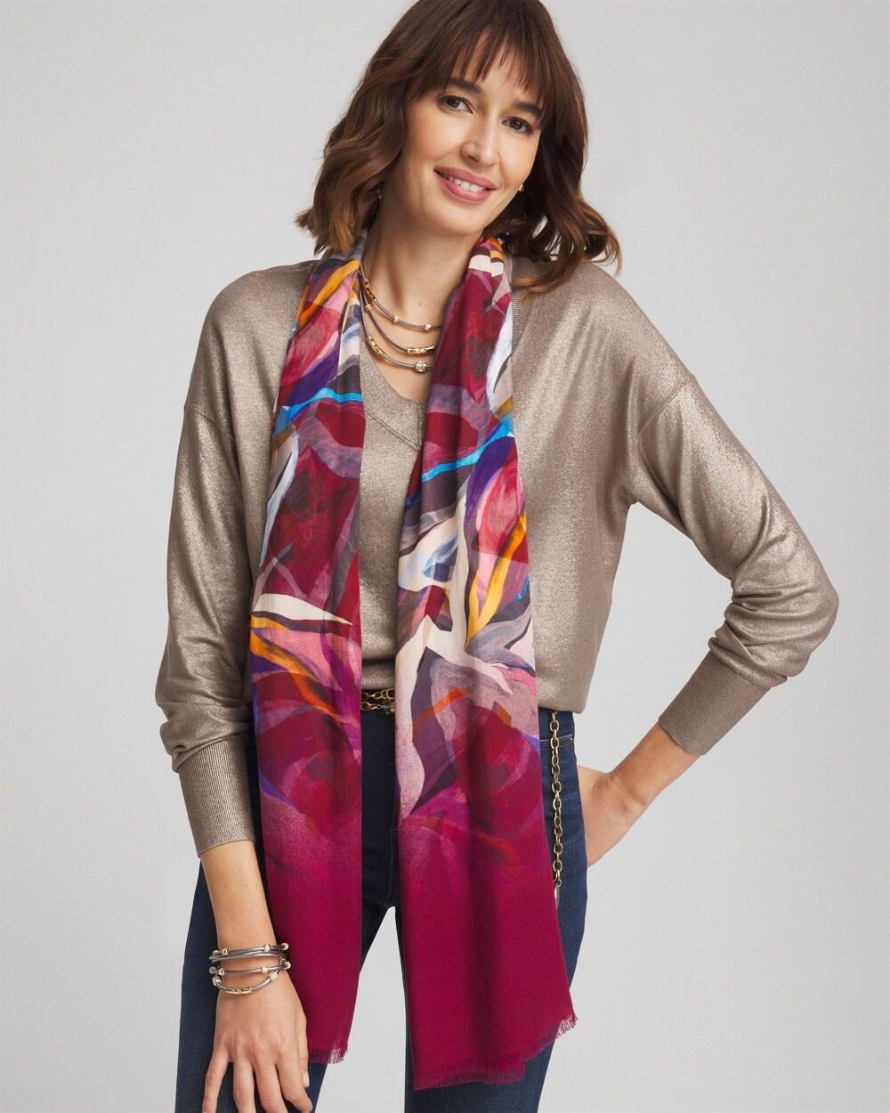 Rainbow Oblong Scarf Product Image