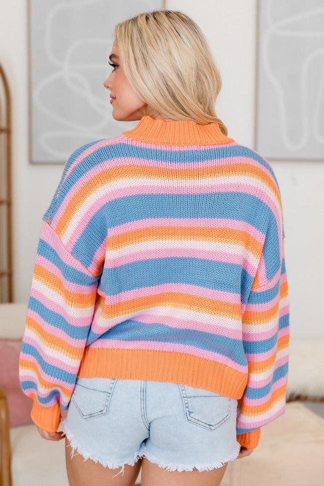 Everything About You Multi Striped Sweater FINAL SALE Product Image