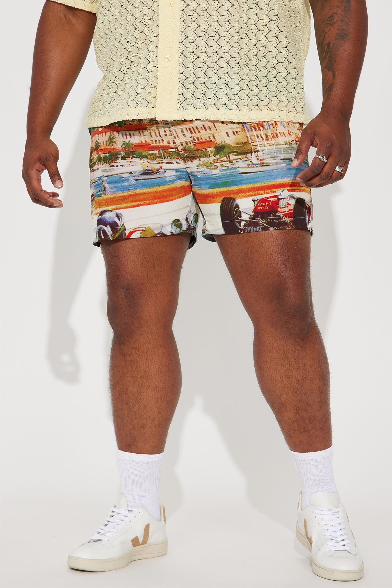 Burning Rubber Swim Trunk - Multi Color Product Image