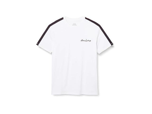 Armani Exchange Small Script Logo Tee Men's Clothing Product Image