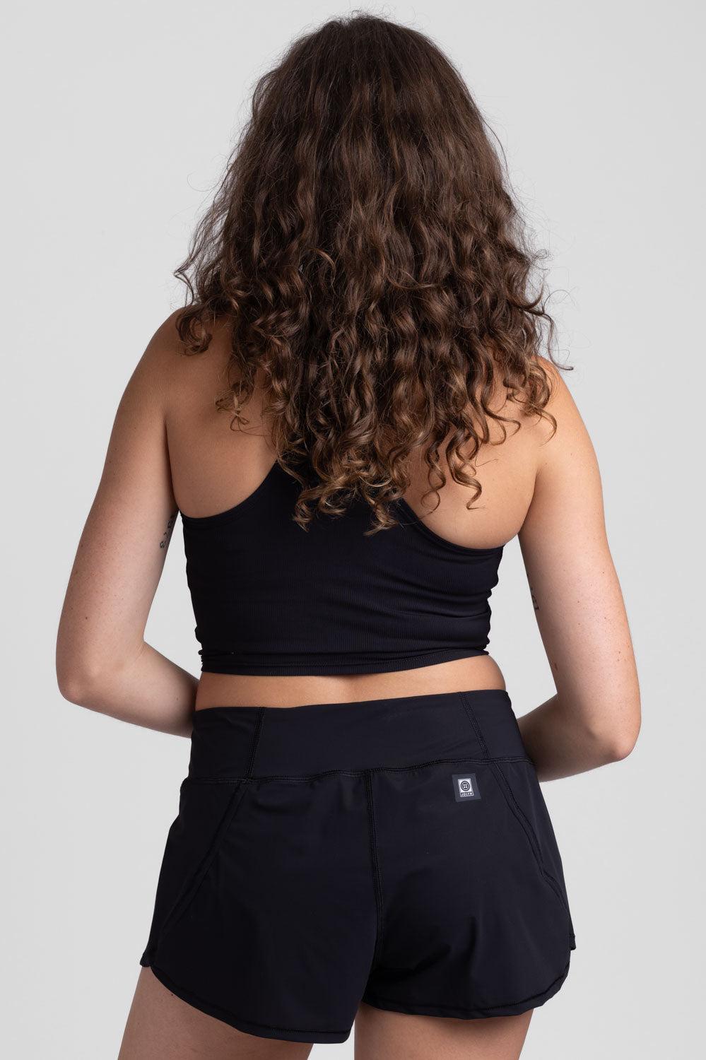 Poppy Run Short - Black Female Product Image