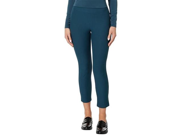 Eileen Fisher Slim Ankle Stretch Crepe Pants Product Image