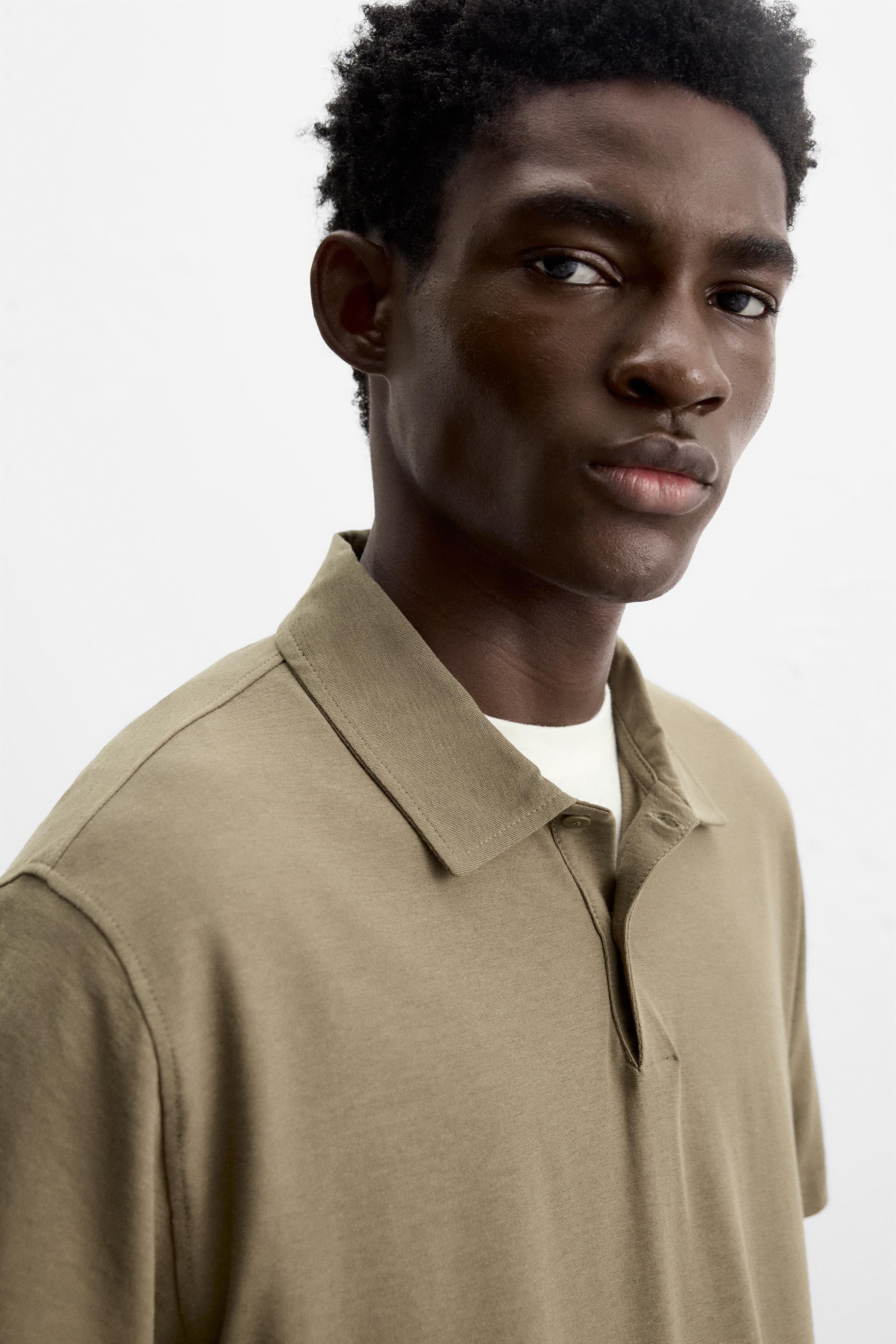 TEXTURED POLO Product Image