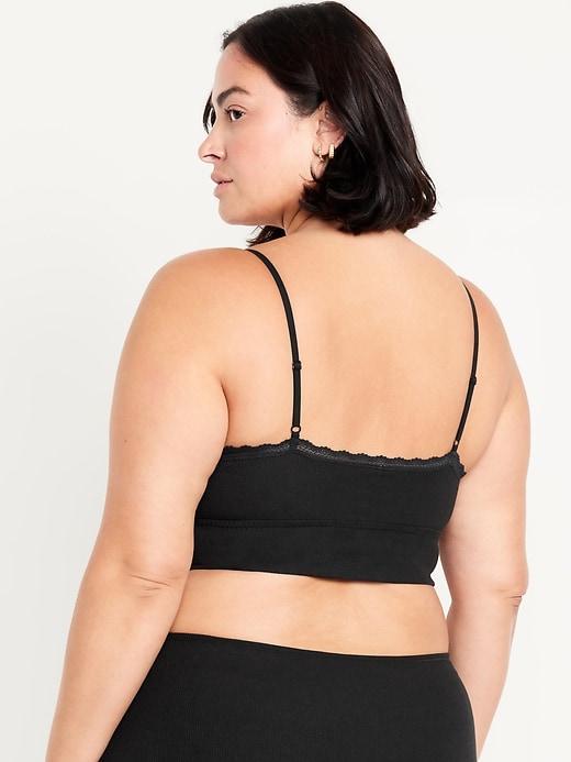 Longline Waffle Bralette Product Image