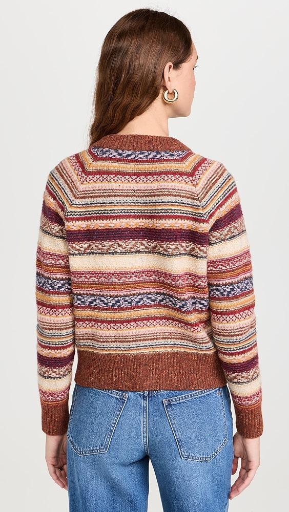 Faherty Marley Fair Isle Cardigan | Shopbop Product Image