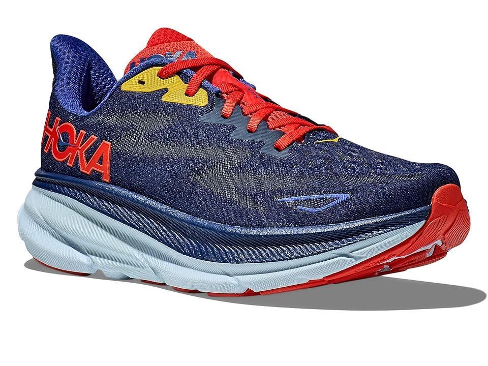 Hoka Men's Clifton 9 (Bellwether Blue/Dazzling Blue) Men's Shoes Product Image