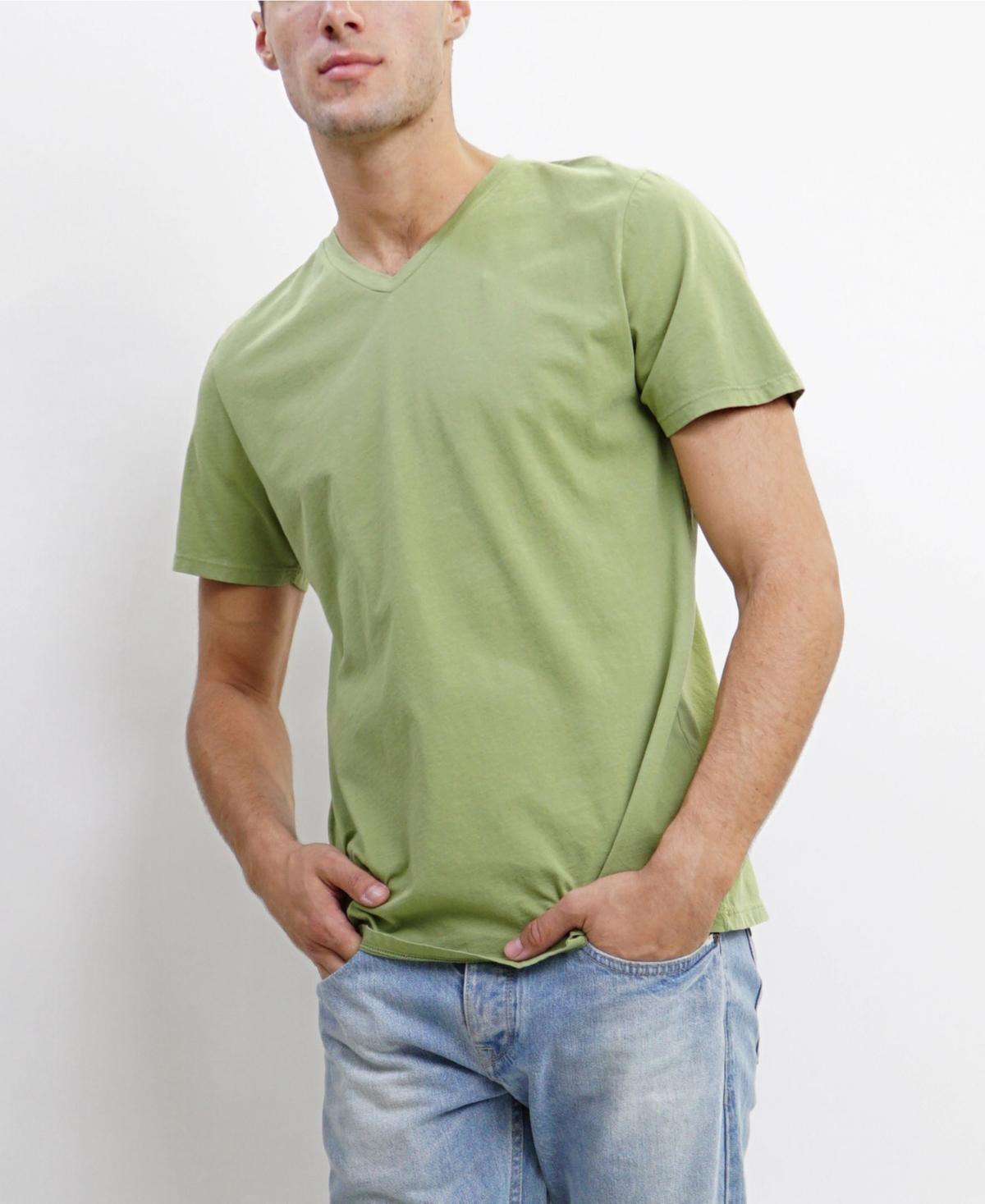 Coin 1804 TMV002CJ Mens Cotton Jersey Short-Sleeve V-Neck T-Shirt Product Image