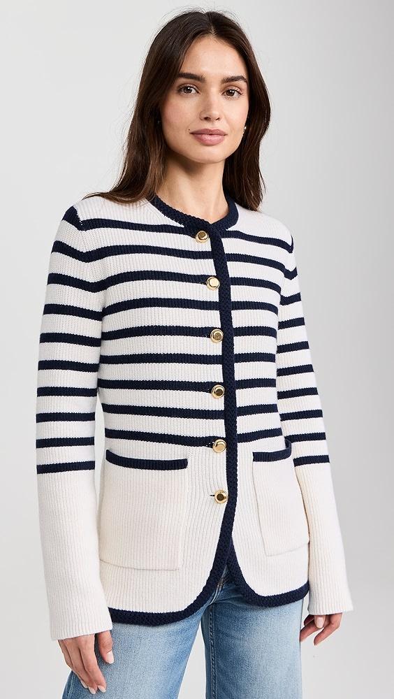 rag & bone Nancy Long Stripe Cardigan | Shopbop Product Image