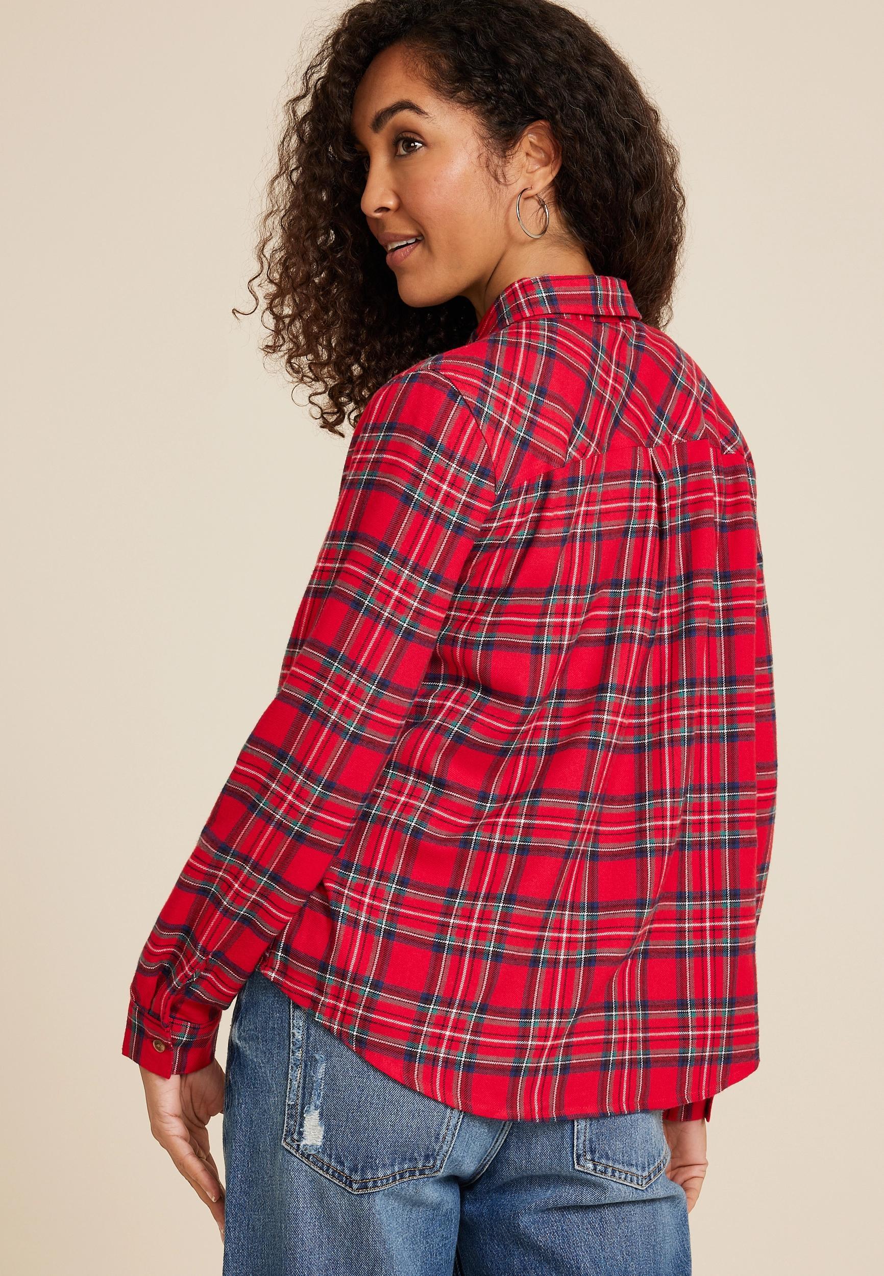 Cabin Plaid Classic Button Down Shirt Product Image