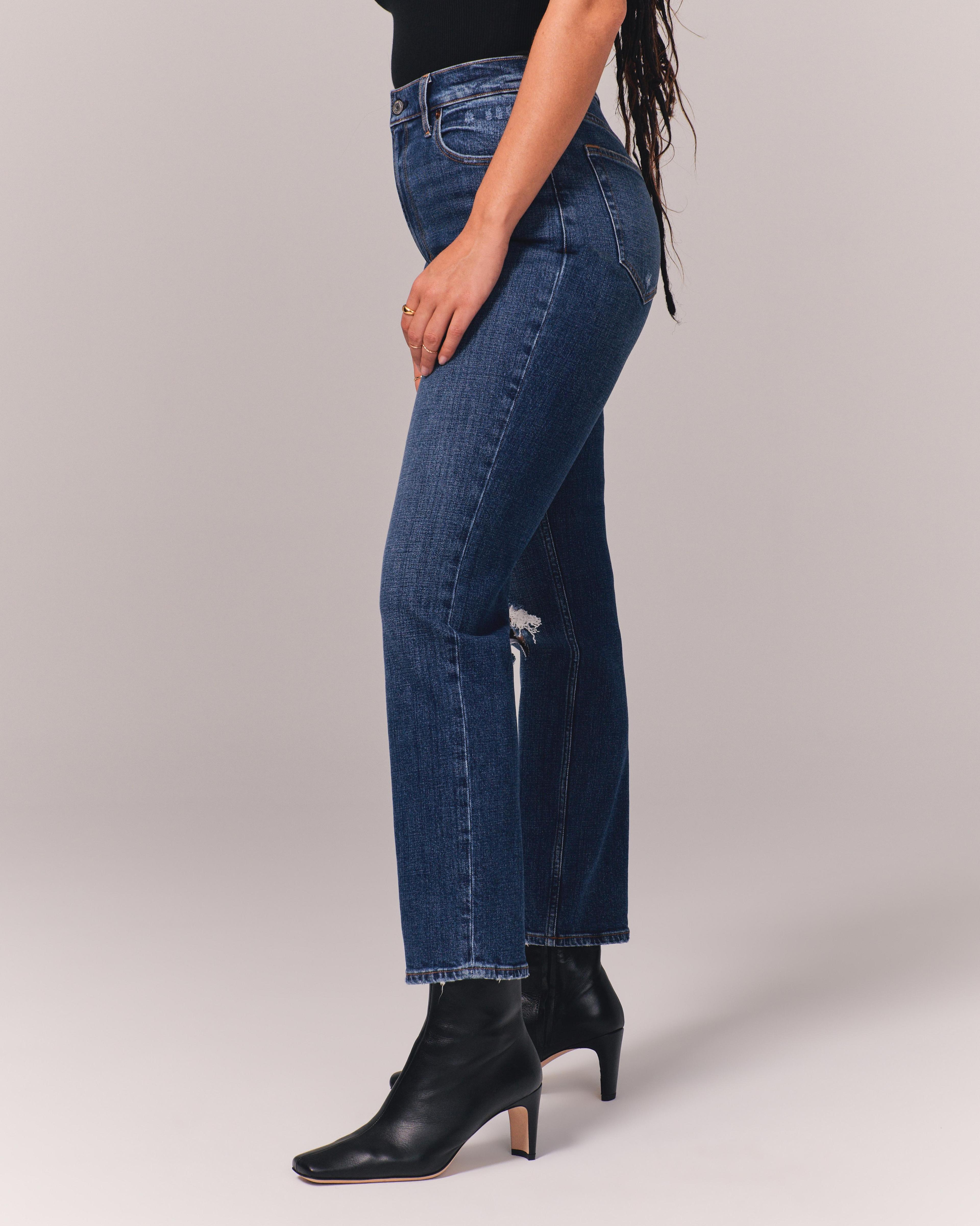 Curve Love Ultra High Rise Ankle Straight Jean Product Image