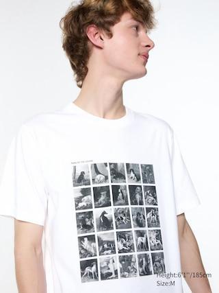 Mens Utgp2024: The Louvre Ut (Short-Sleeve Graphic T-Shirt) White 3XL UNIQLO US Product Image