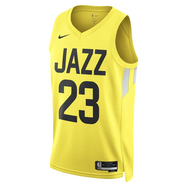 Utah Jazz Icon Edition 2022/23 Nike Mens Dri-FIT NBA Swingman Jersey Product Image