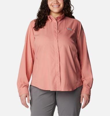 Columbia Women's PFG Tamiami II Long Sleeve Shirt - Plus Size- Product Image