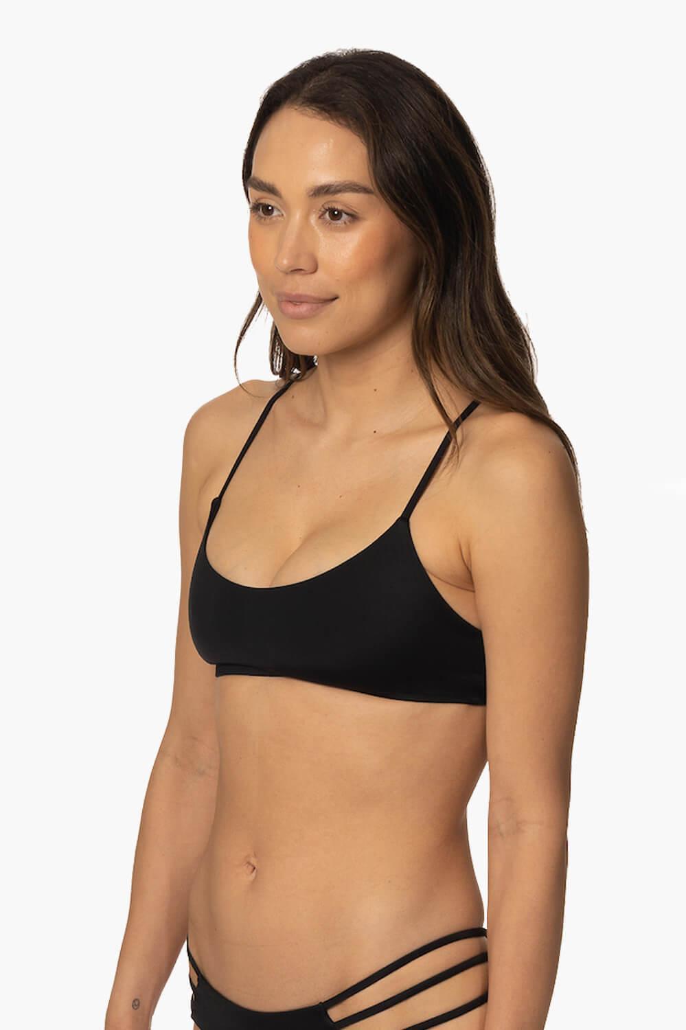 Lanikea Bikini Top - Black Female Product Image