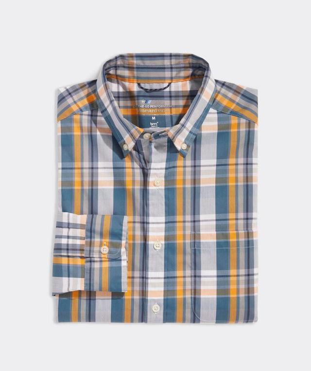 On-The-Go brrr° Plaid Shirt Product Image