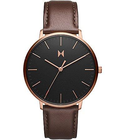 MVMT Legacy Leather Strap Watch, 42mm Product Image