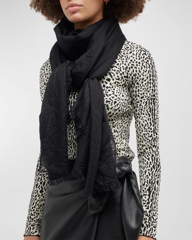 Womens Lightweight Cashmere Scarf Product Image