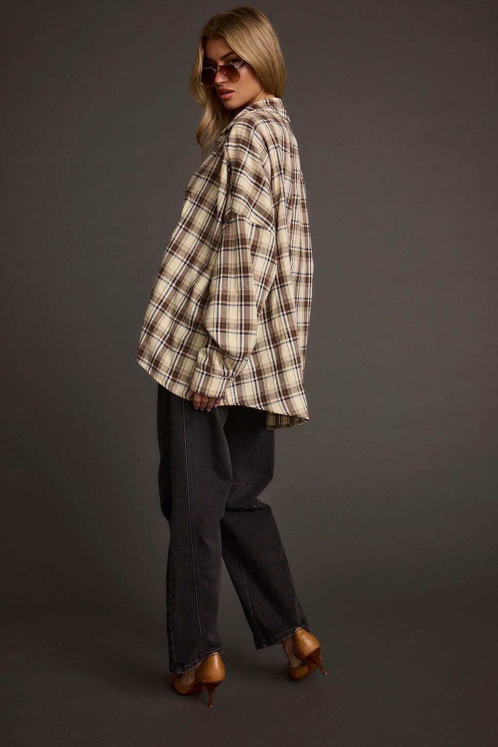 Williamsburg Beige Plaid Flannel Product Image