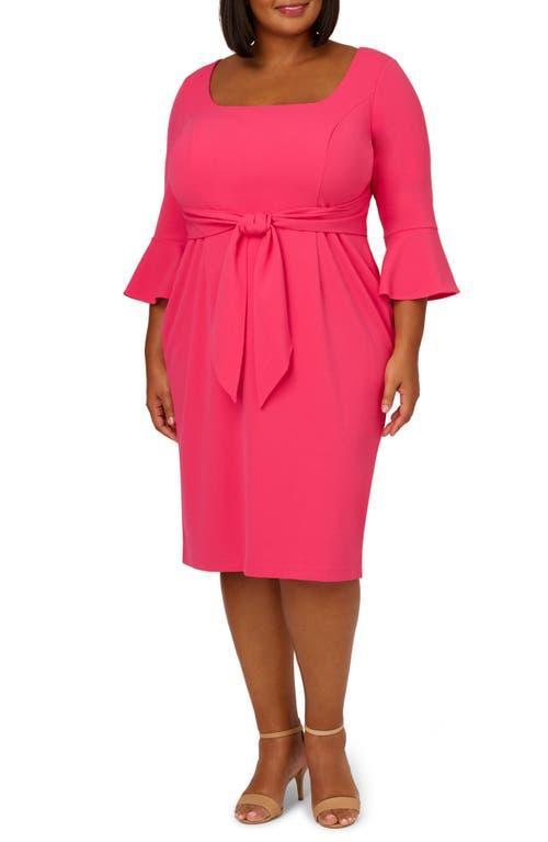 Adrianna Papell Bell Sleeve Tie Front Dress Product Image