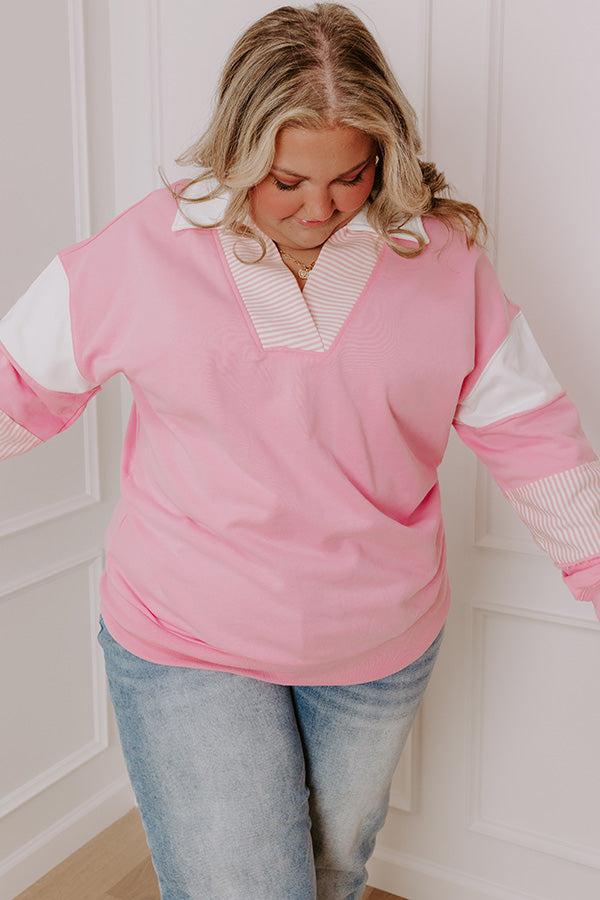 Country Club Cutie Sweatshirt Curves Product Image