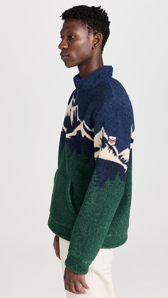 Marine Layer Archive Andes Sherpa Pullover | Shopbop Product Image