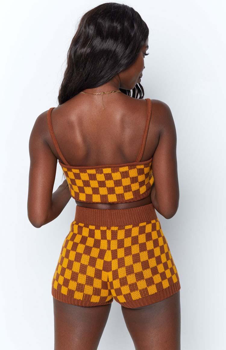 Checkers Cropped Cami Multi Product Image