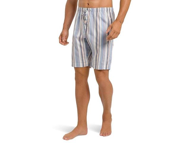 Hanro Night Day Woven Shorts (Canvas Stripe) Men's Shorts Product Image