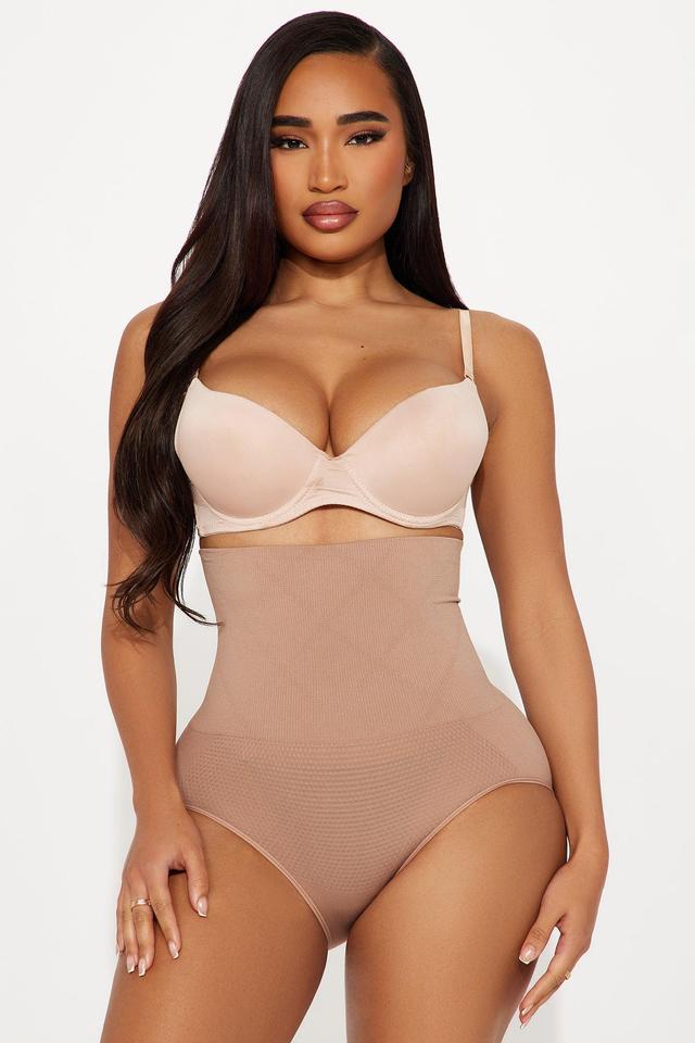 Feeling Confident High Waist Shapewear Panty 2 Pack - Mocha/combo Product Image