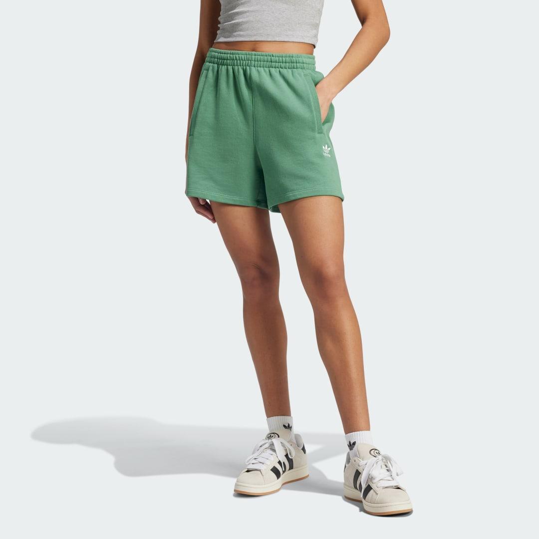 adidas Essentials French Terry Shorts Black XS Womens Product Image