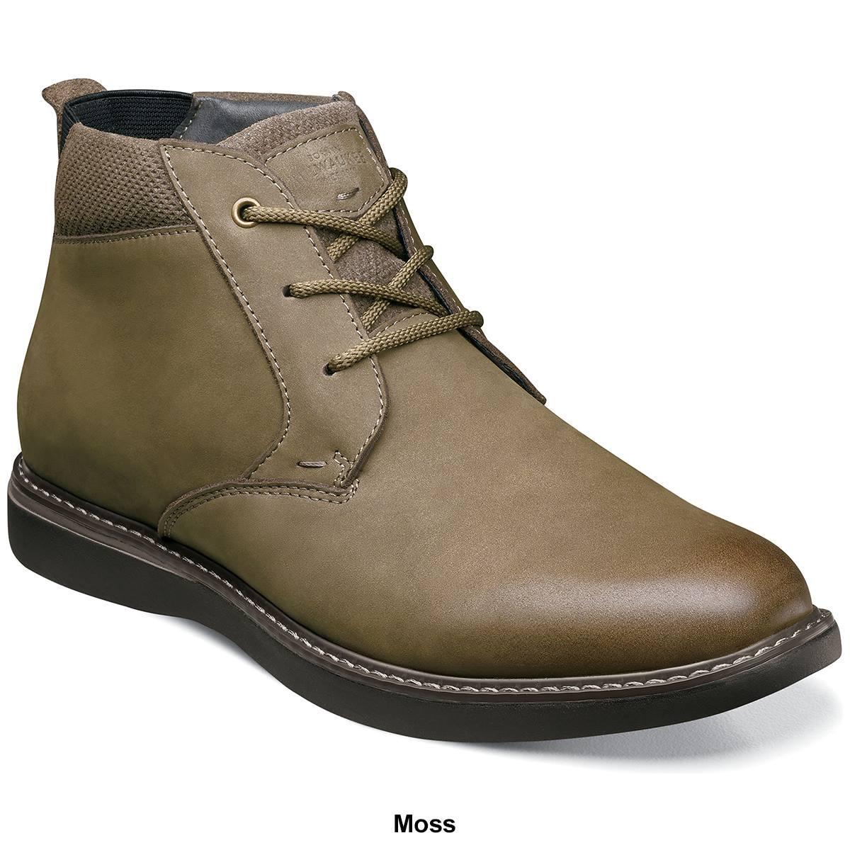 Nunn Bush Shoes Bayridge Plain Toe Chukka Moss Product Image