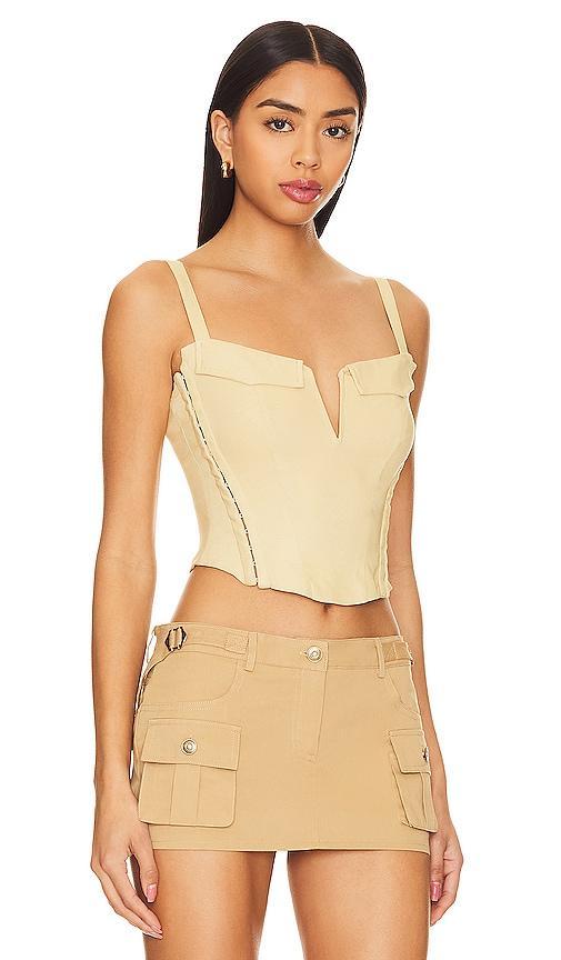 Leslie Cargo Corset Top Product Image