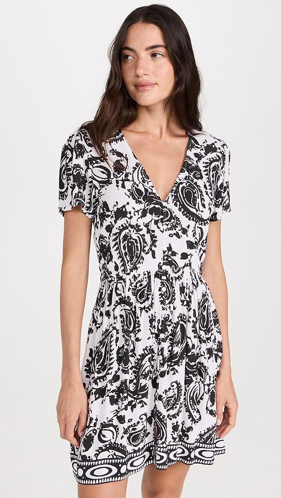 Playa Lucila Button Mini Dress | Shopbop Product Image