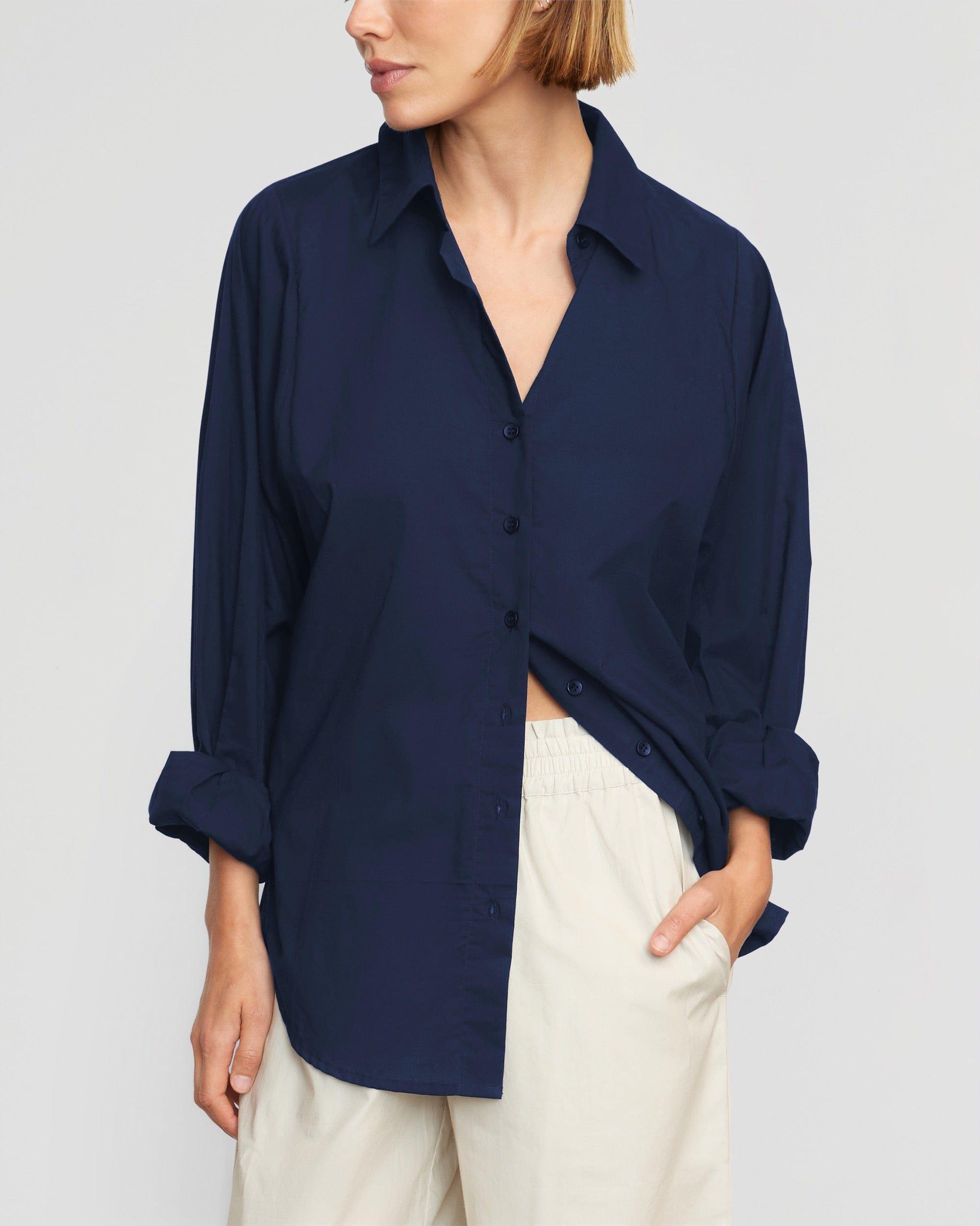 Dakota Oversized Organic Cotton Shirt Product Image