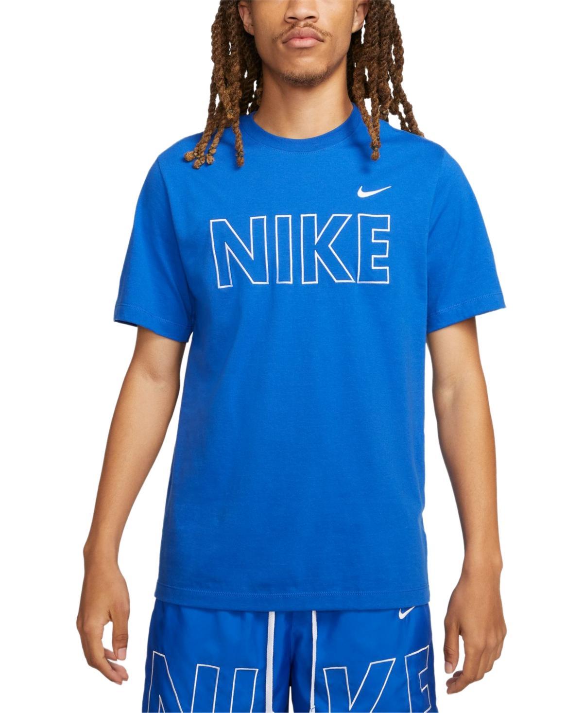 Nike Mens Sportswear Logo Graphic Short Sleeve Crewneck T-Shirt Product Image