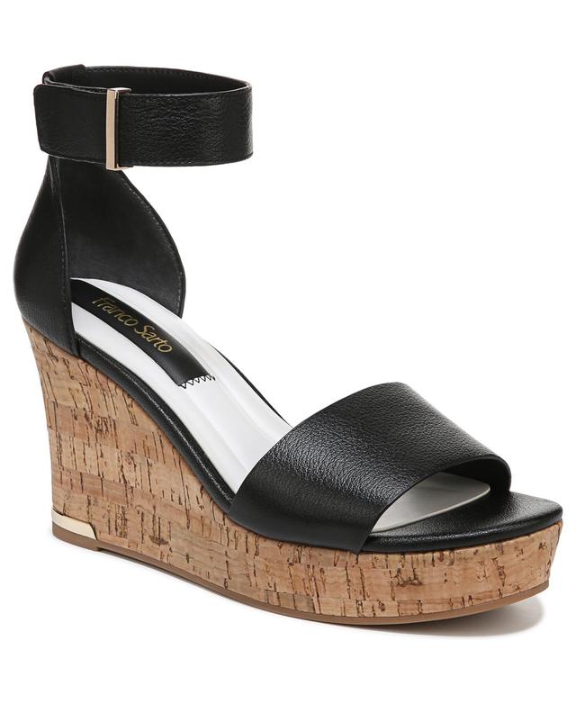 Franco Sarto Womens Clemens Cork Wedge Sandals Product Image