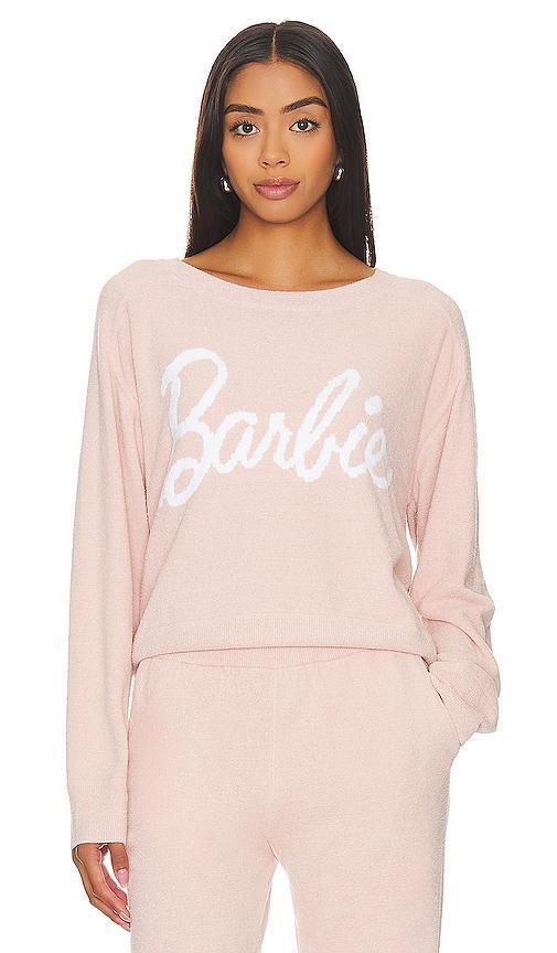 Barefoot Dreams x Barbie CozyChic Ultra Lite Barbie Coordinating Lounge Top Product Image