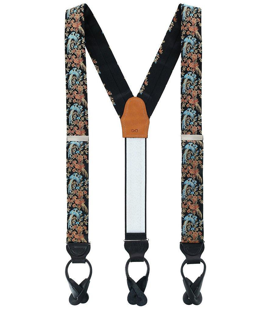 Trafalgar Birds Of Prosperity Silk End Suspenders Product Image