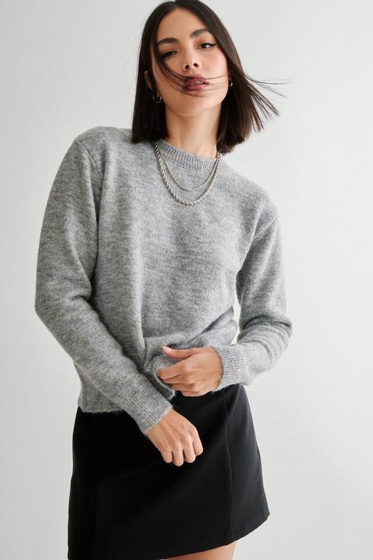 Knit Crewneck Jumper Product Image