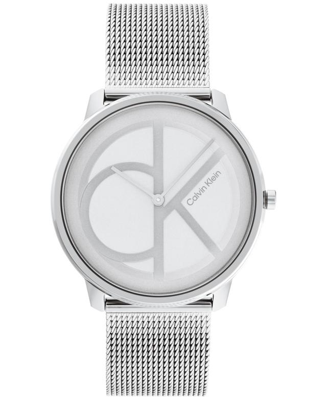 Calvin Klein Stainless Steel Mesh Bracelet Watch 40mm - Silver Product Image