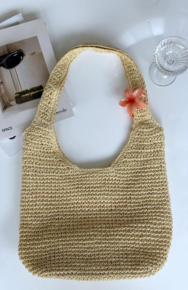 Vacation Mode Tote Bag Beige Product Image