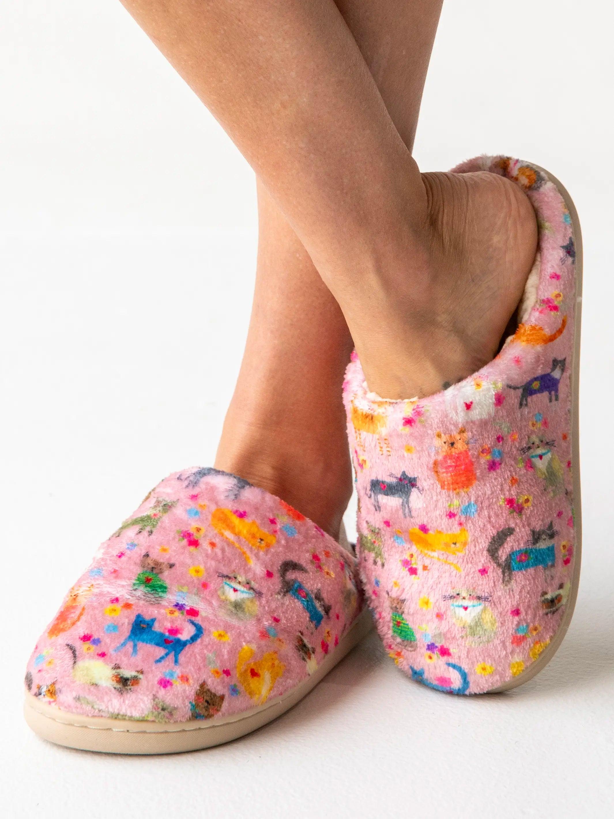 Cozy Slippers - Cat Product Image