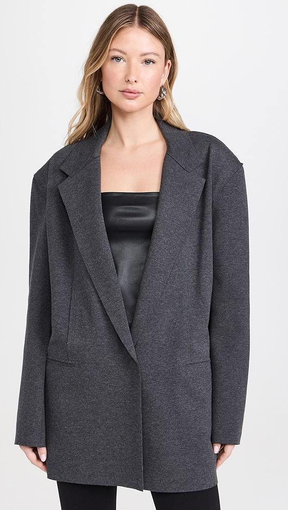 Norma Kamali Oversized Single Breasted Jacket | Shopbop Product Image