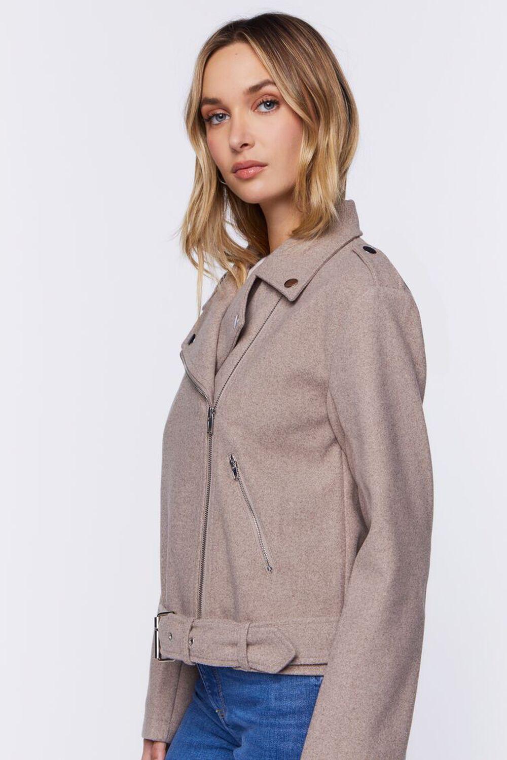 Brushed Moto Jacket | Forever 21 Product Image