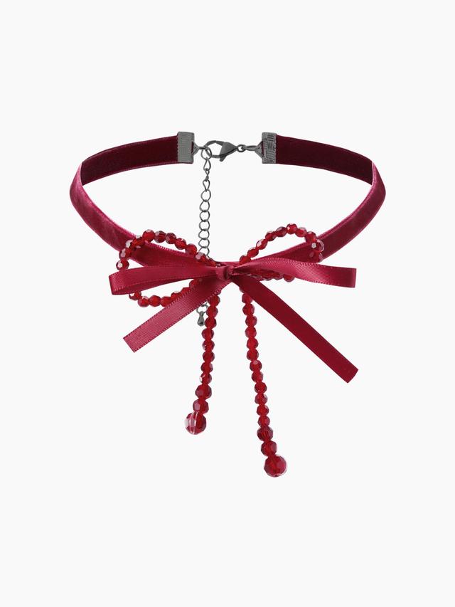 BEADED BOWKNOT CHOKER Product Image