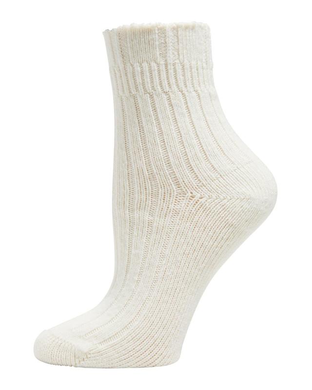 Womens Bedsock Rib Knit Socks Product Image