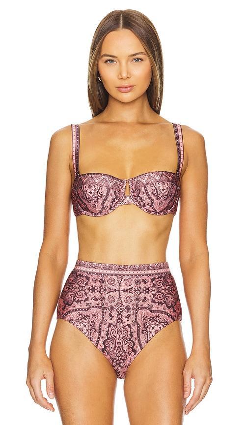 Ottie Balconette Bra Bikini Top Product Image