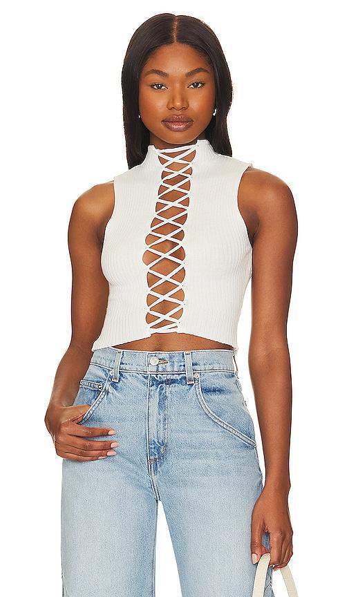 Vianka Lace Up Top product image